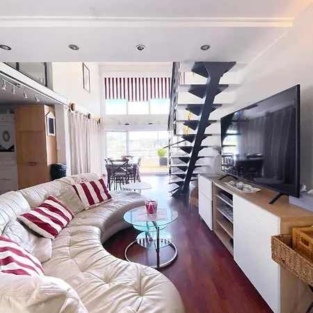 Loft Duplex Face Au Port, Grande Terrasse, Pied, Parking Див-сюр-Мер
